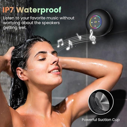 Shower Bluetooth Speaker – Waterproof & Wall-Mountable